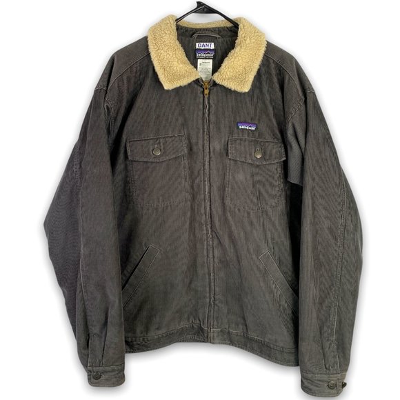 Patagonia Men's Harvest Sherpa Pile Lined Trucker Jacket Sz Large